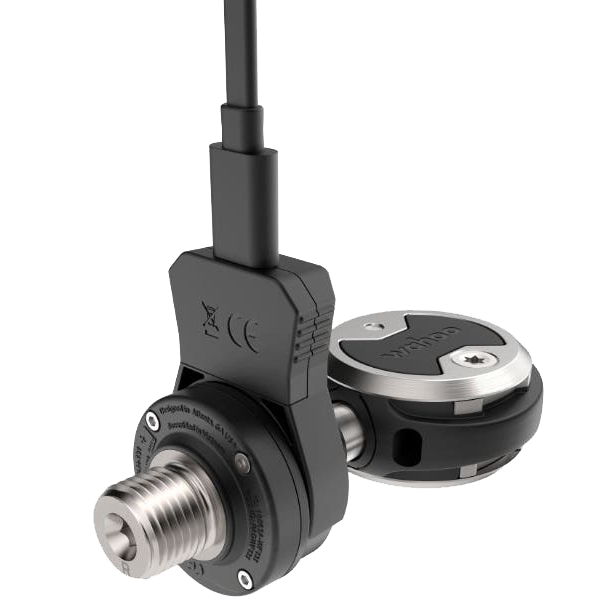 PowrLink Zero Single-Sided, Wahoo Fitness PowerLink Zero Single-Sided pedal plugged in.