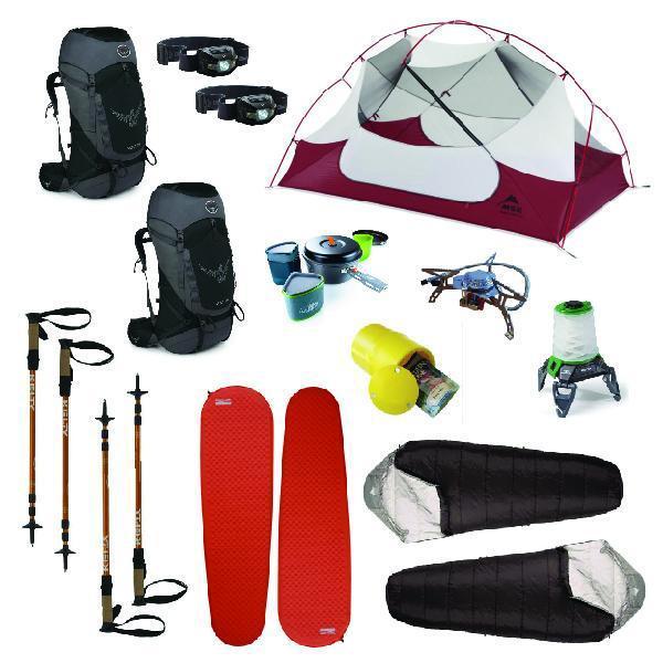 2-Person Backpacking Package, Featured Image
