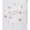 Spiritual Gangster Women's Be The Light Movement Tank Cream