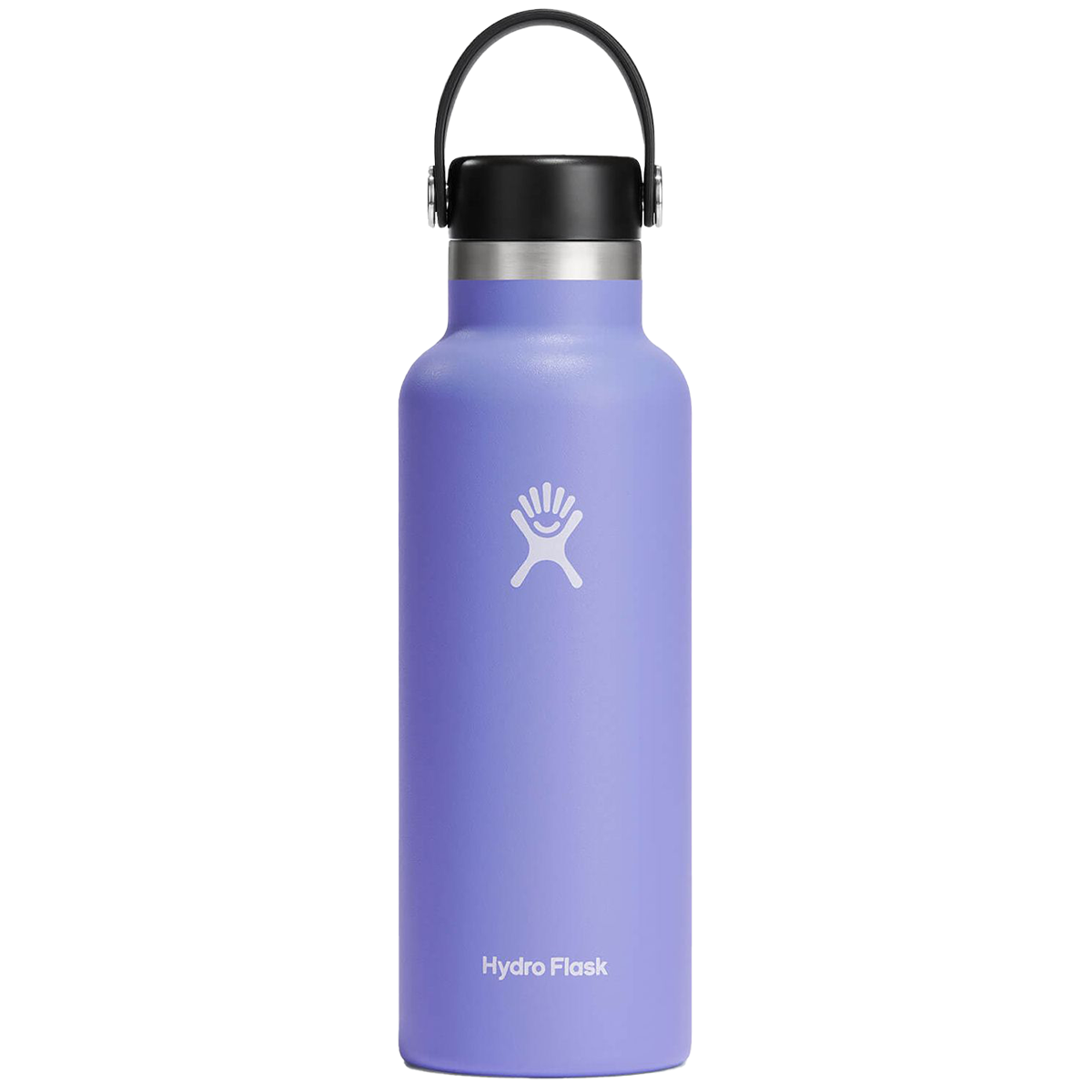 Athletic Works Stainless Steel Water Bottle with Flip Straw Lid - Purple - 32 fl oz