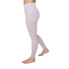 Spiritual Gangster Holdings Women's Amara Wide Rib Seamless Legging Faded Lilac Alt View Side