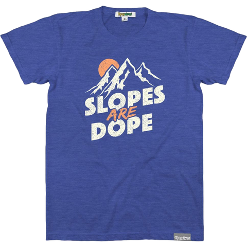 Men's Slopes Are Dope Tee