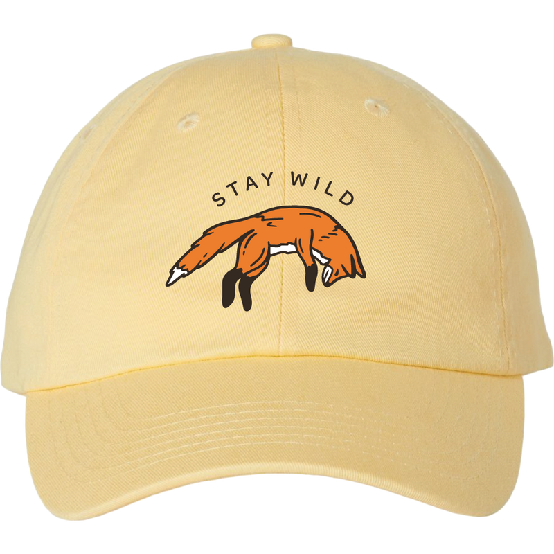 Stay Wild Fox Dad Hat, Featured Image