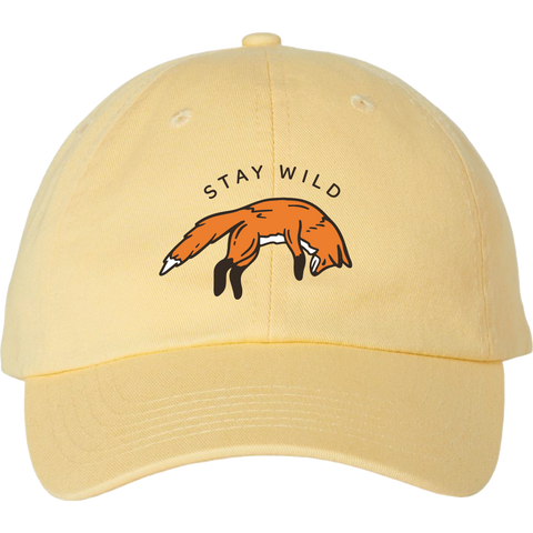 Stay Wild Fox Dad Hat