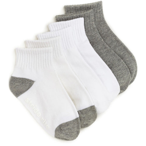 Youth Nate Quarter Silicone Non-Skid Sock (3 Pack)
