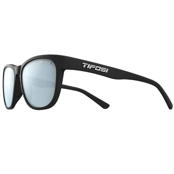 Swank - Satin Black / Smoke Bright Blue, Tifosi Optics Swank - Satin Black / Smoke Bright Blue
