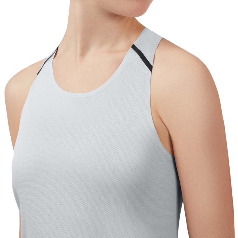 Women's Tank T, On Women's Tank T Glacier/Black