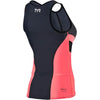 TYR Women's Competitor Singlet 194-Grey/Coral