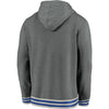 Majestic Golden State Warriors Vintage Upperclassman Pullover Hoodie Slate Grey