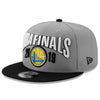 New Era Golden State Warriors 2019 Western Conference Champions On-Court Hat Black/Graphite