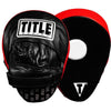 TITLE Boxing Incredi-Ball Punch Mitts Black/Red