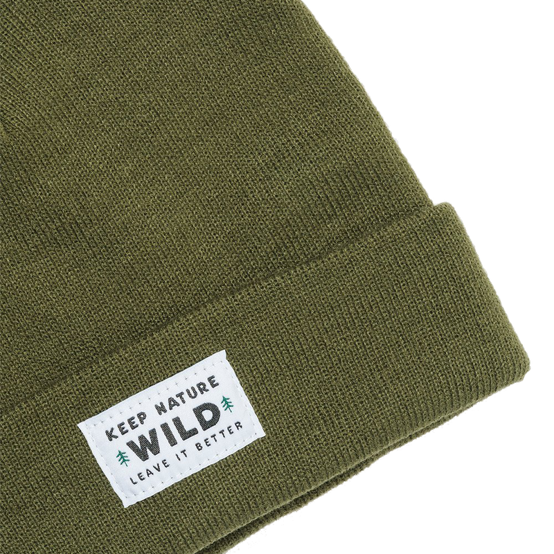 Twin Pines Cuffed Beanie, Keep Nature Wild Twin Pines Cuffed Beanie