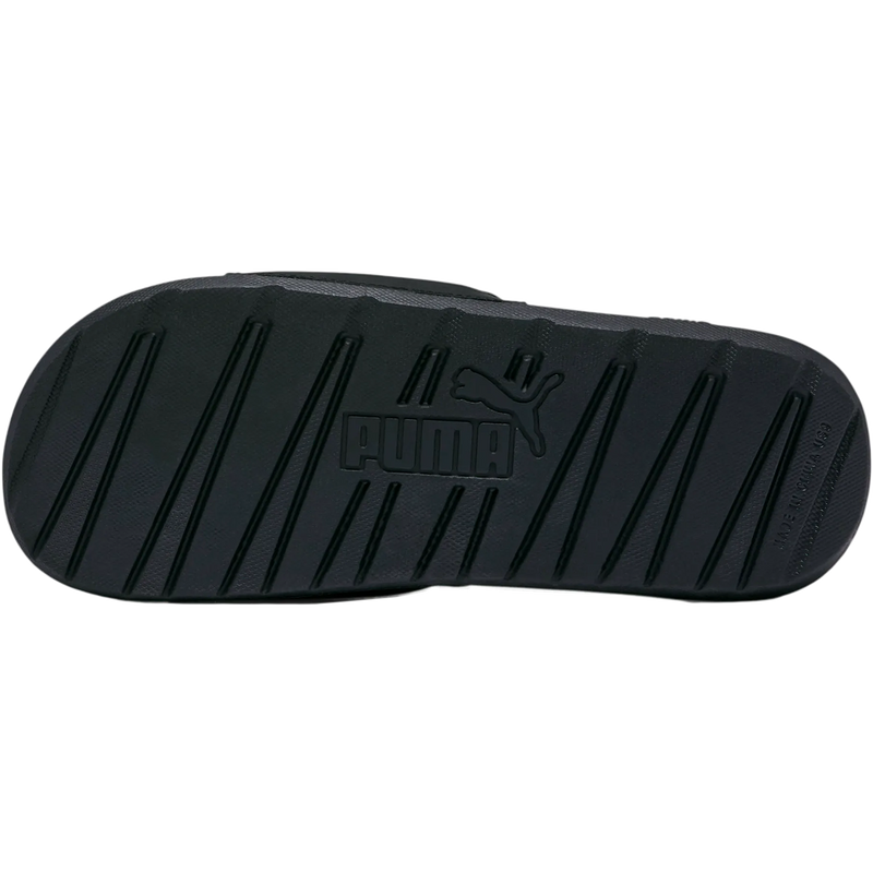 Men's Cool Cat Slide, Puma Men's Cool Cat Slide 01-Black/White