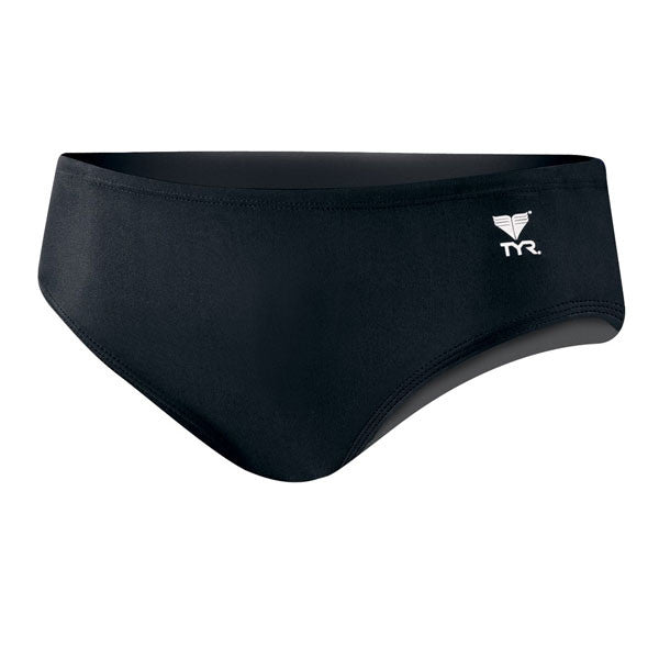 Men's TYReco Lycra Racer - Black, TYR Men's TYReco Lycra Racer - Black 001-Black
