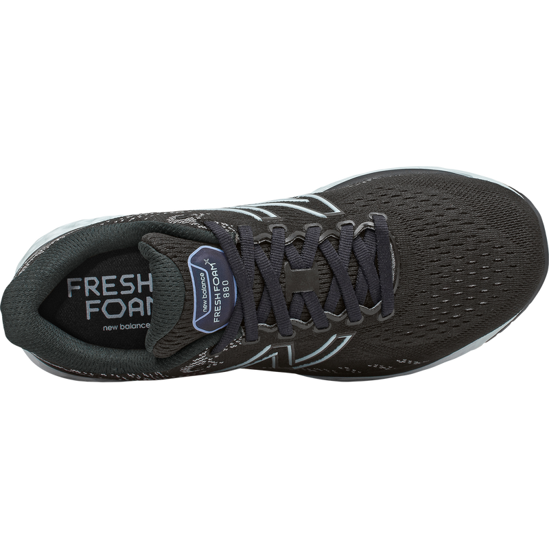 Women's Fresh Foam 880 v11 - D, New Balance Women's Fresh Foam 880 v11 - D E11-Black/Star Glo