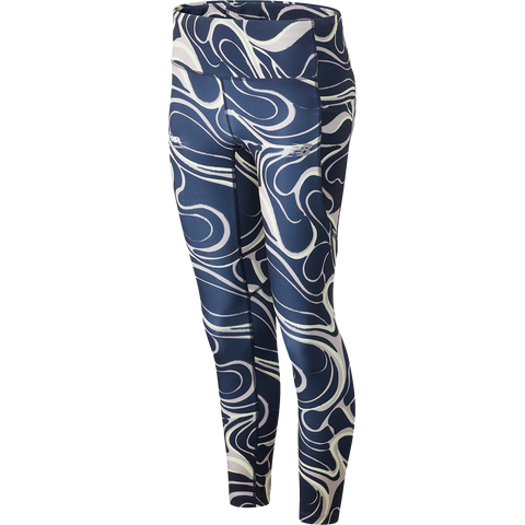 Women's Printed Impact Run Crop