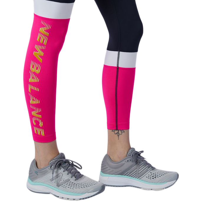 Women's Printed Fast Flight 7/8 Tight, New Balance Women's Printed Fast Flight 7/8 Tight PGL-Pink Glow