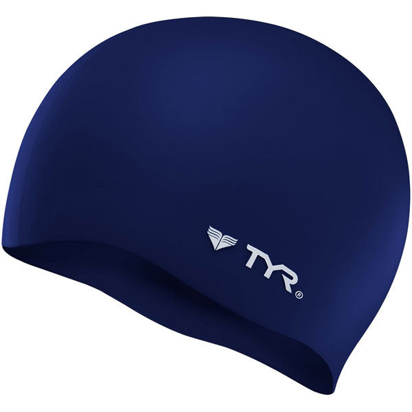 Wrinkle Free Silicone Cap - Navy, Featured Image