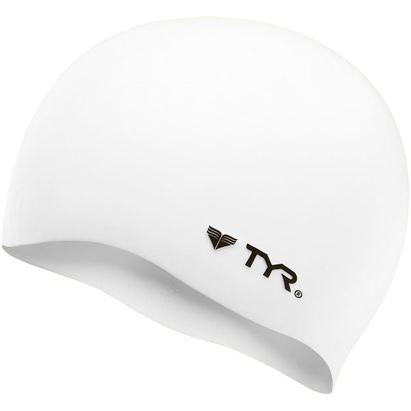 Wrinkle Free Silicone Cap - White, Featured Image
