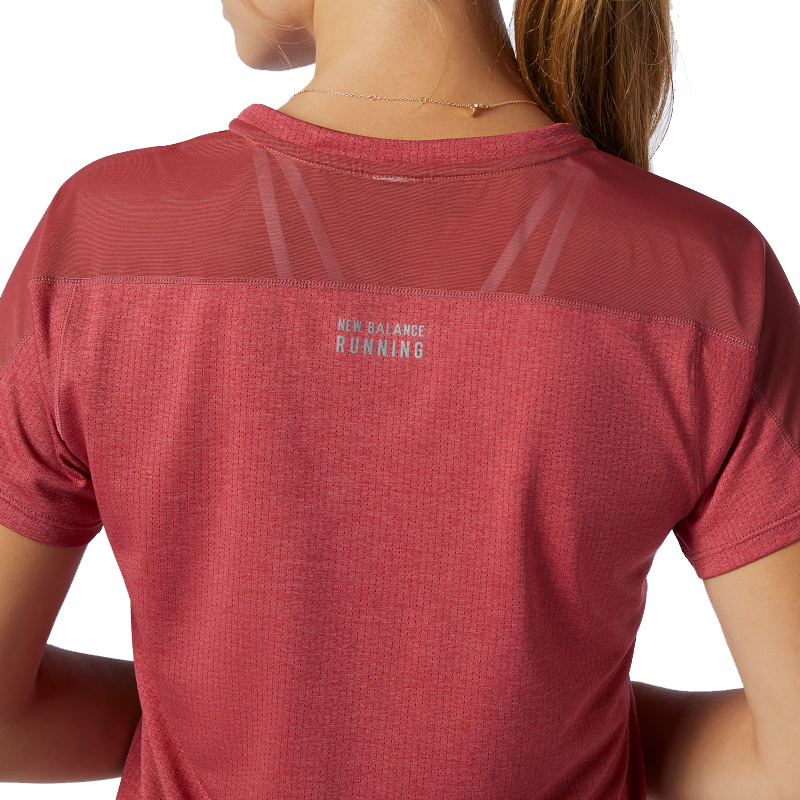 Women's Impact Run Short Sleeve, New Balance Women's Impact Run Short Sleeve BK-Black