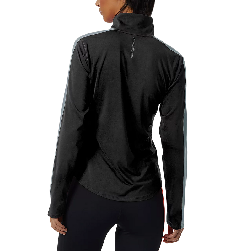 Women's Accelerate 1/2 Zip, New Balance Women's Accelerate 1/2 Zip 001-Black