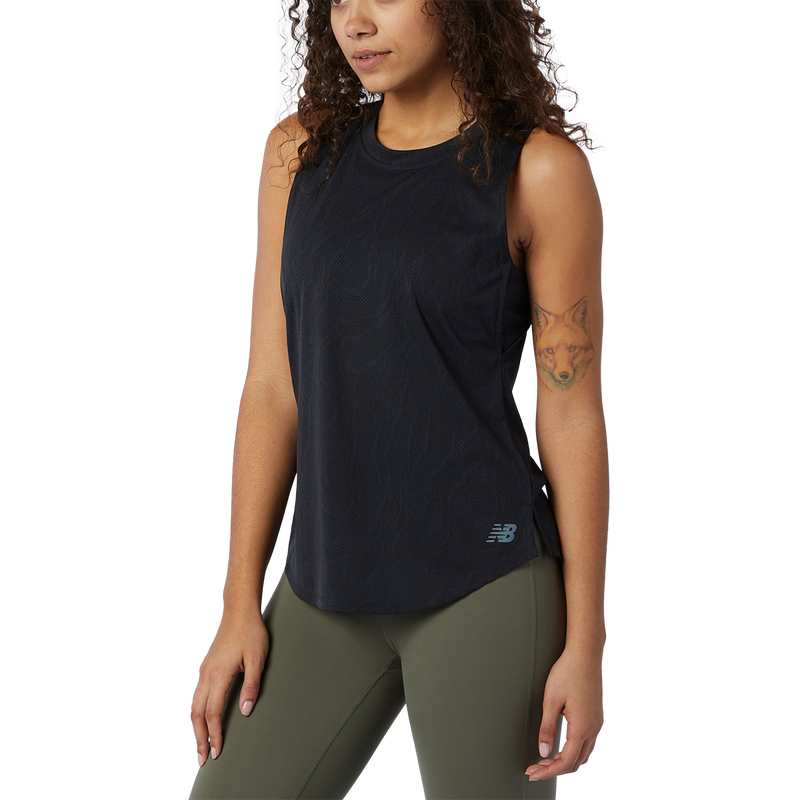 Women's Q Speed Fuel Jacquard Tank, Featured Image