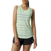 New Balance Women's Q Speed Fuel Jacquard Tank 389-Vibrant Spring Glo