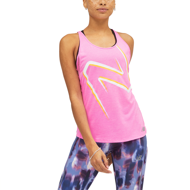 Women's Impact Run Graphic Tank, Featured Image