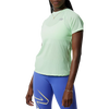 New Balance Women's Impact Run Short Sleeve 389-Vibrant Spring Glo